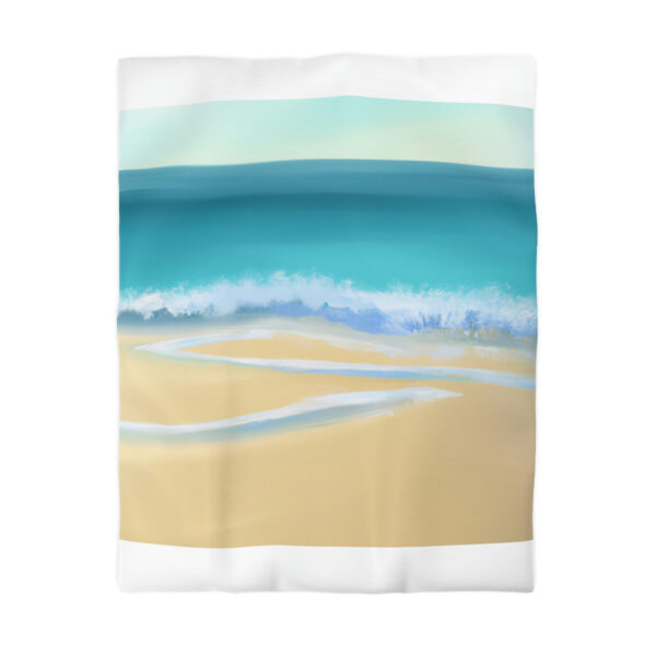 '

"Sand & Surf Duvet Cover"