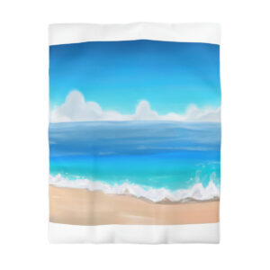 Sandy Sunrise Duvet Cover