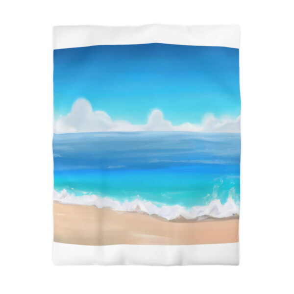 Sandy Sunrise Duvet Cover