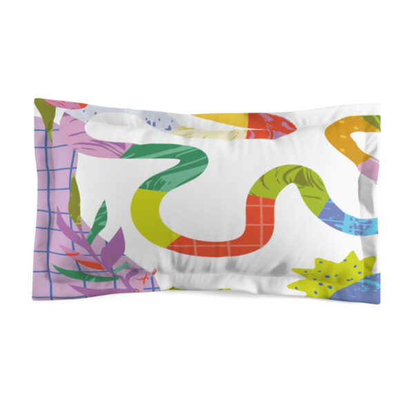 Modern Microfiber Pillow Sham - Image 2