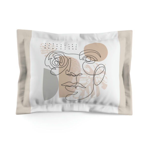 Modern Microfiber Pillow Sham - Image 2