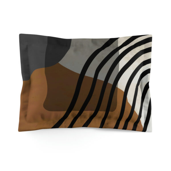 Modern Microfiber Pillow Sham - Image 2