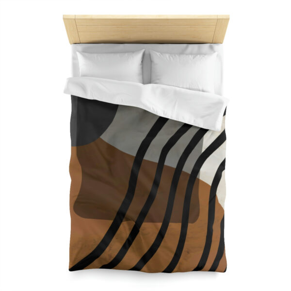 Modern Microfiber Duvet Cover - Image 5