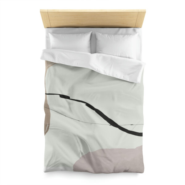 Modern Microfiber Duvet Cover - Image 5