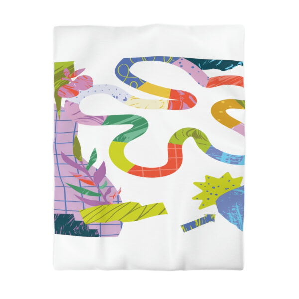 Modern Microfiber Duvet Cover - Image 4