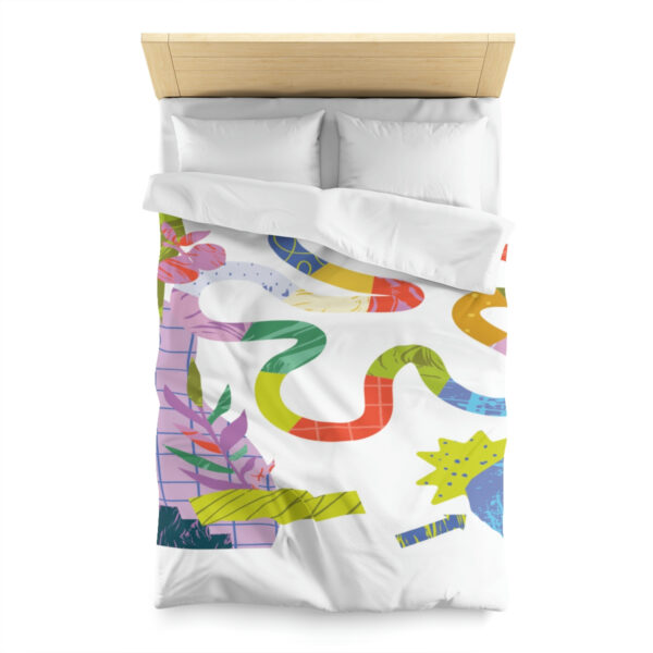 Modern Microfiber Duvet Cover - Image 5