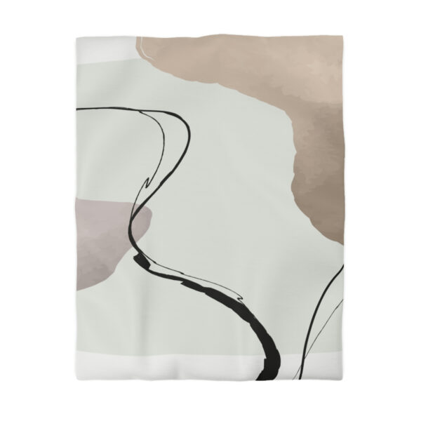 Modern Microfiber Duvet Cover - Image 4