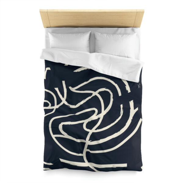 Modern Microfiber Duvet Cover - Image 5