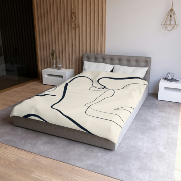 Modern Microfiber Duvet Cover - Image 6