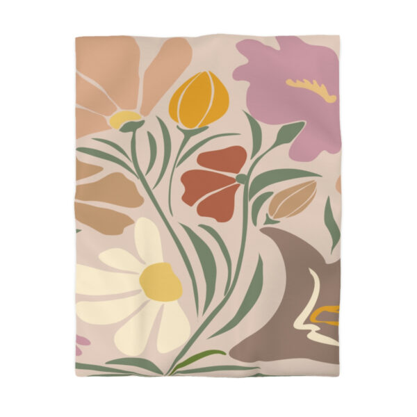 Modern Microfiber Duvet Cover - Image 4