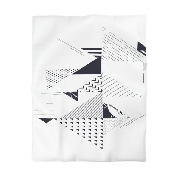 Modern Microfiber Duvet Cover - Image 4