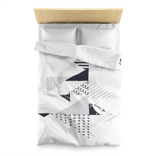 Modern Microfiber Duvet Cover - Image 5