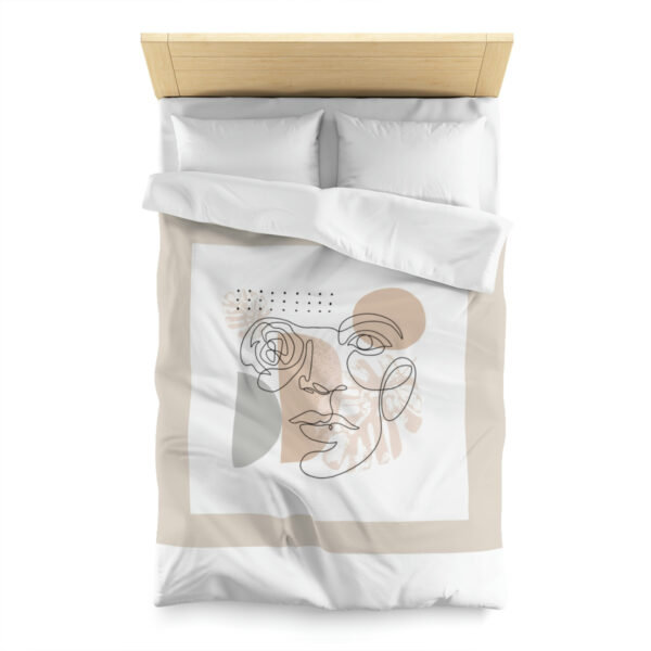 Modern Microfiber Duvet Cover - Image 5