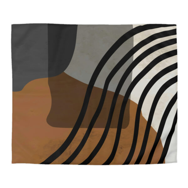 Modern Microfiber Duvet Cover - Image 2