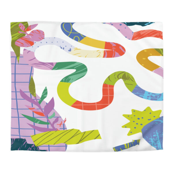 Modern Microfiber Duvet Cover - Image 2