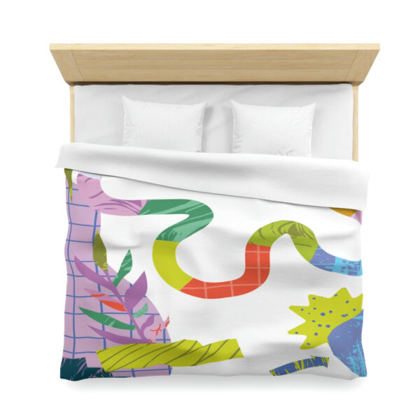 Modern Microfiber Duvet Cover - Image 3