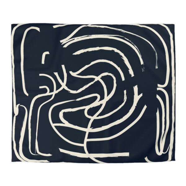 Modern Microfiber Duvet Cover - Image 2