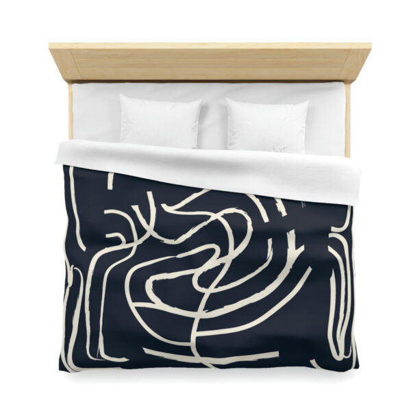 Modern Microfiber Duvet Cover - Image 3