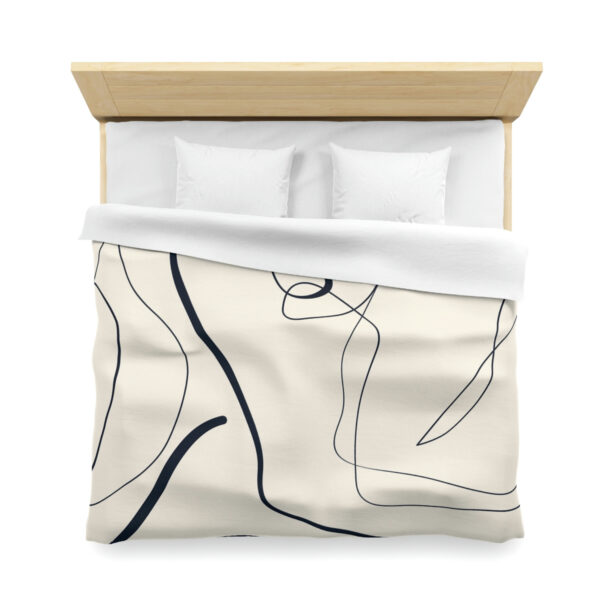 Modern Microfiber Duvet Cover - Image 3