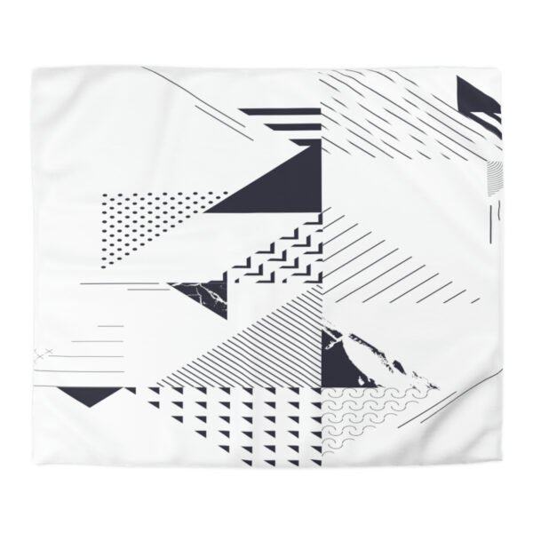 Modern Microfiber Duvet Cover - Image 2