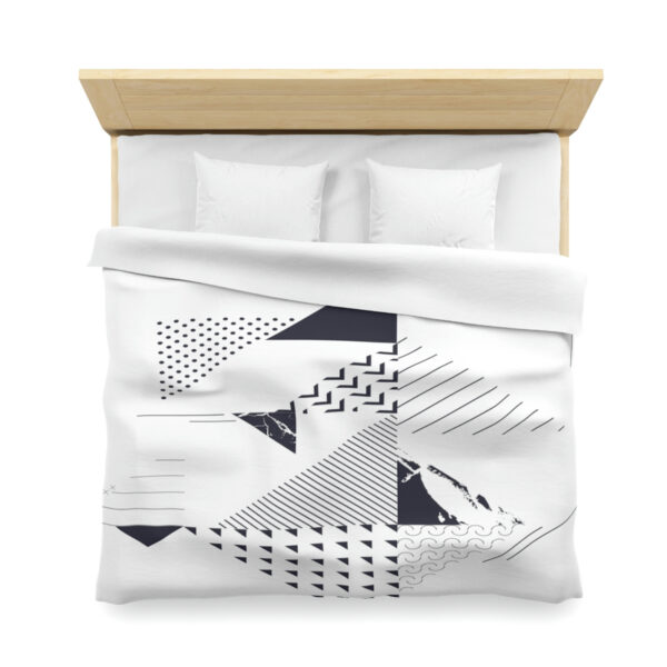 Modern Microfiber Duvet Cover - Image 3