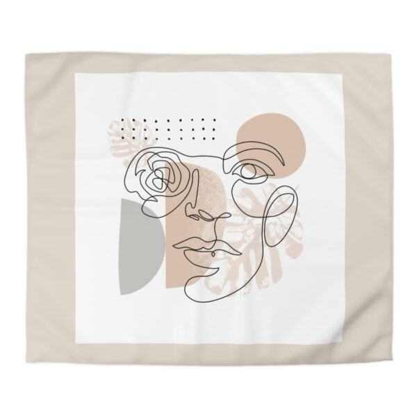 Modern Microfiber Duvet Cover - Image 2