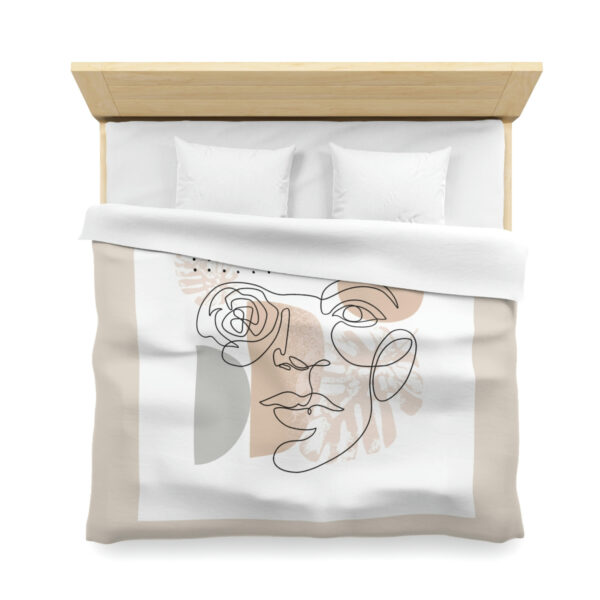 Modern Microfiber Duvet Cover - Image 3