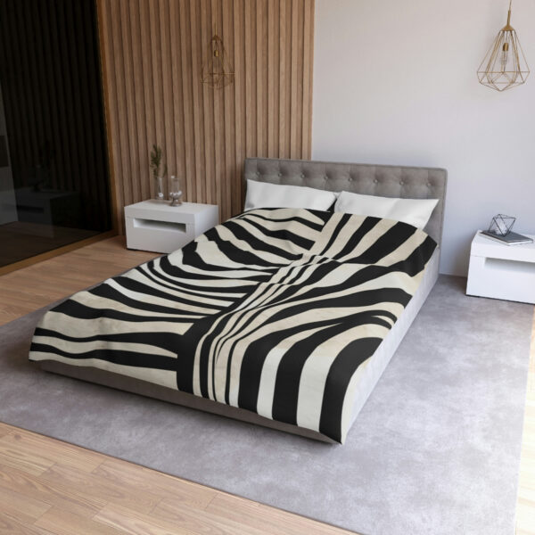 Modern Microfiber Duvet Cover - Image 9