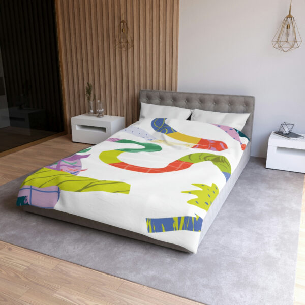 Modern Microfiber Duvet Cover - Image 9