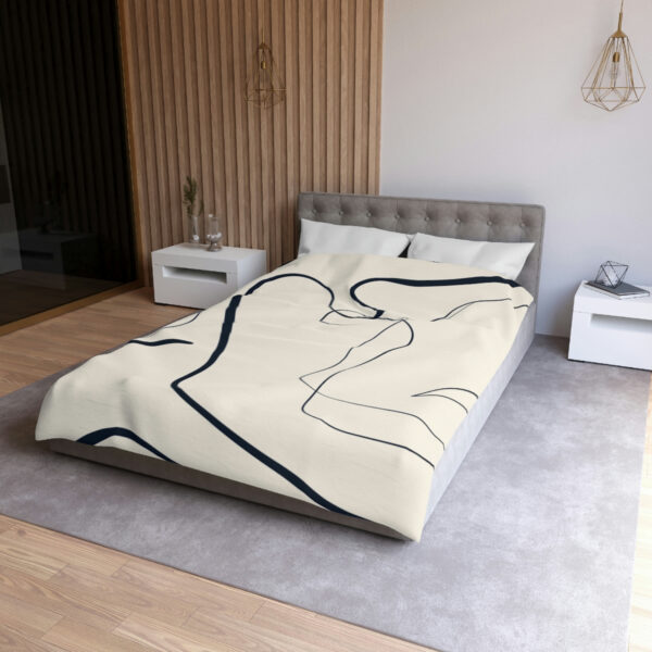 Modern Microfiber Duvet Cover - Image 9
