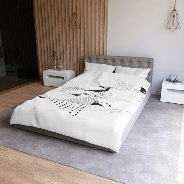 Modern Microfiber Duvet Cover - Image 9