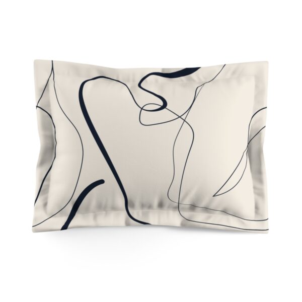 Modern Microfiber Pillow Sham - Image 2