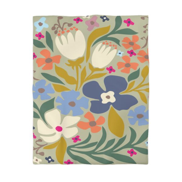 Modern Microfiber Duvet Cover - Image 4