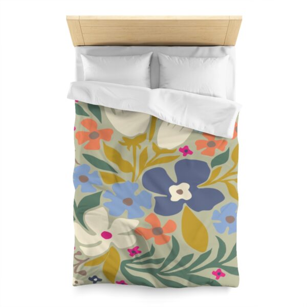 Modern Microfiber Duvet Cover - Image 5