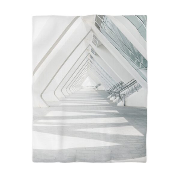 Modern Microfiber Duvet Cover - Image 4