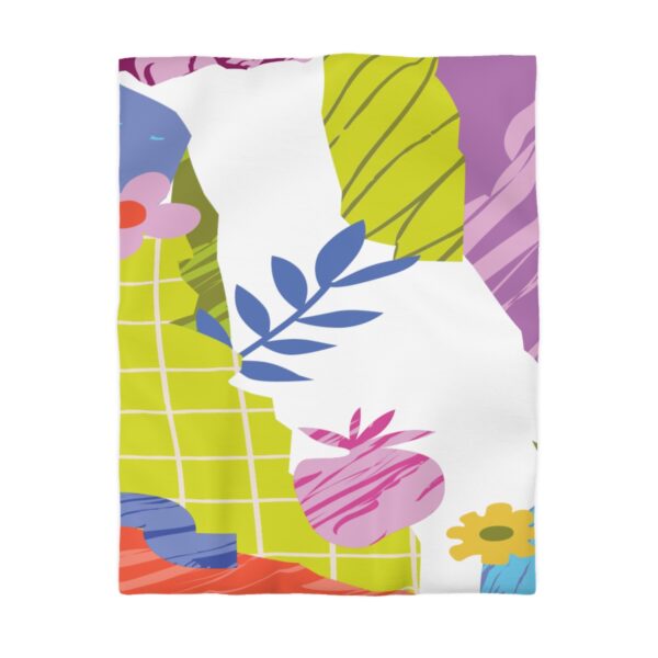 Modern Microfiber Duvet Cover - Image 4