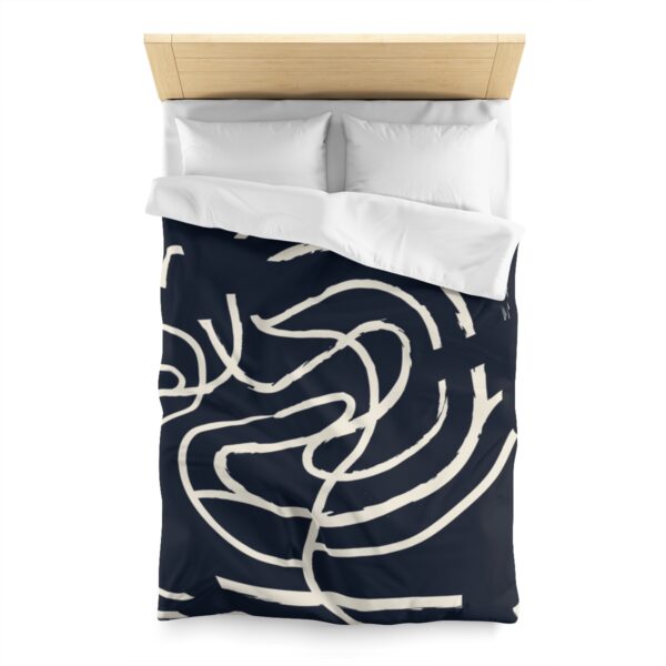 Modern Microfiber Duvet Cover - Image 5