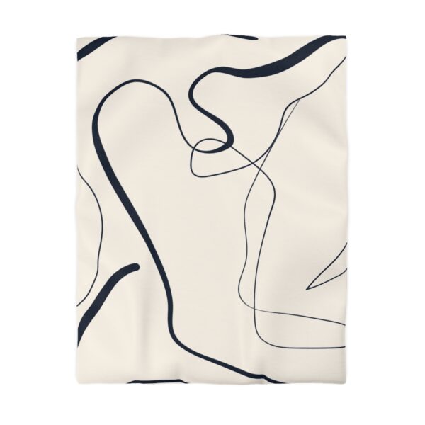 Modern Microfiber Duvet Cover - Image 4