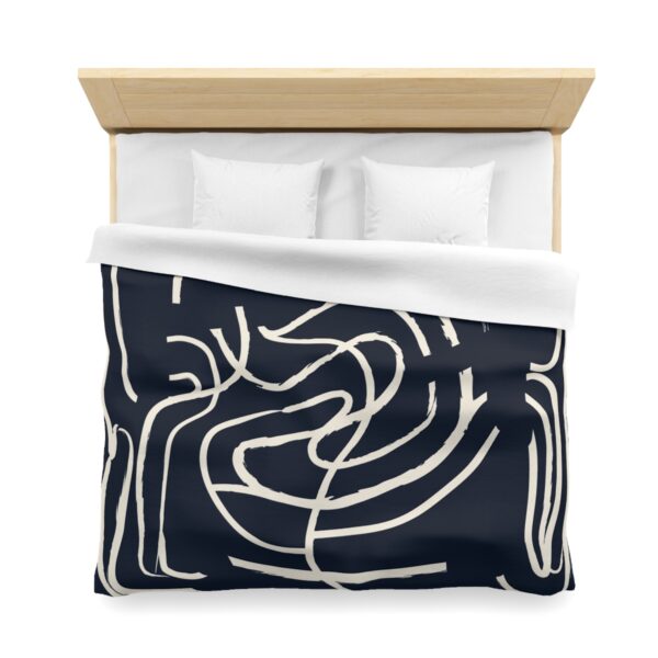 Modern Microfiber Duvet Cover - Image 3